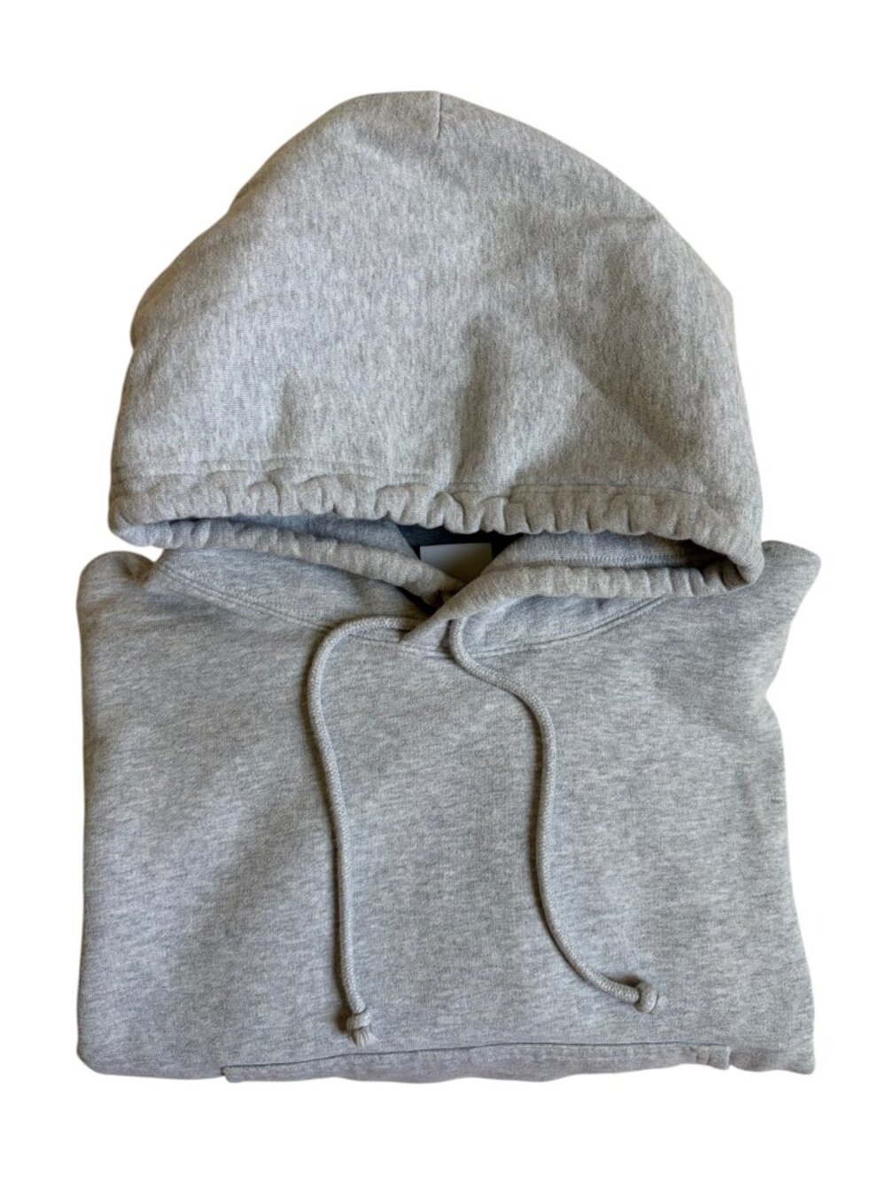 TNA Sweatfleece Cozy Fleece Boyfriend Fit Hoodie (Heather Grey) - Large